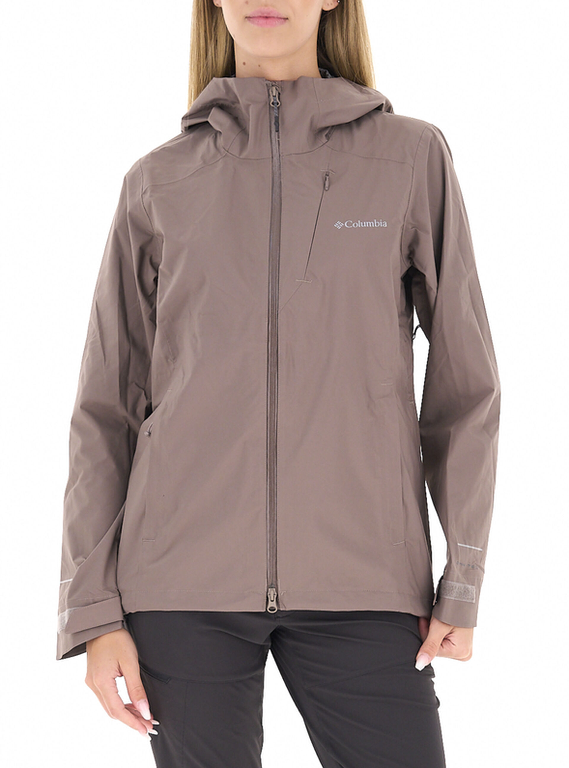 Giacca con cappuccio MARRONE S