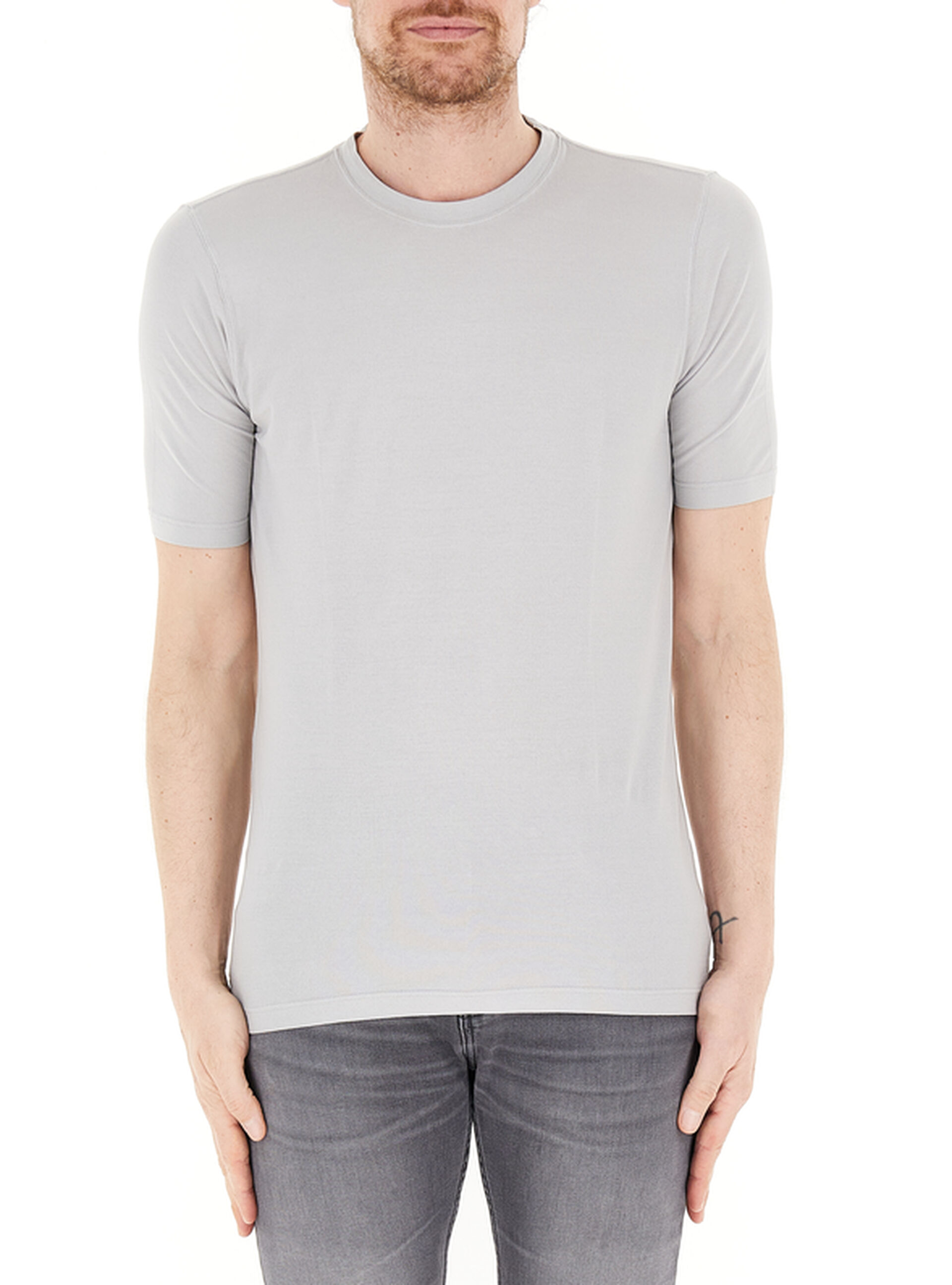 Maglia maniche corte GRIGIO CHIARO