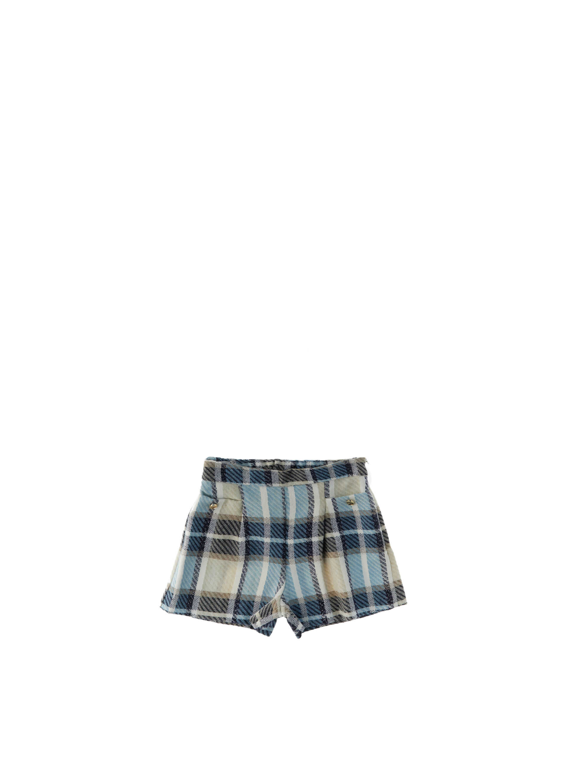Shorts vita elasticizzata AZZURRO 8A