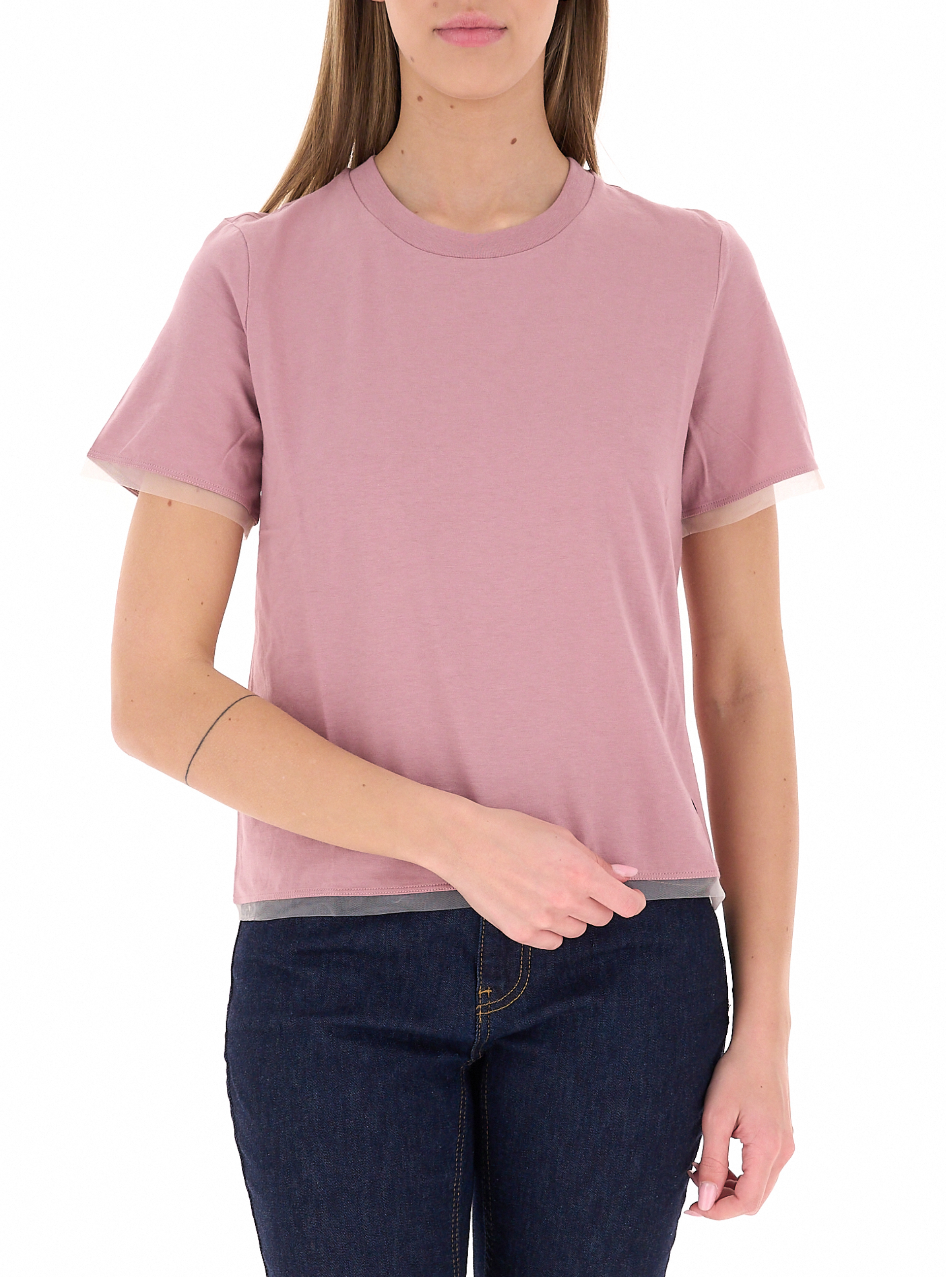 T-shirt in cotone ORIGINALS ROSA ANTICO M