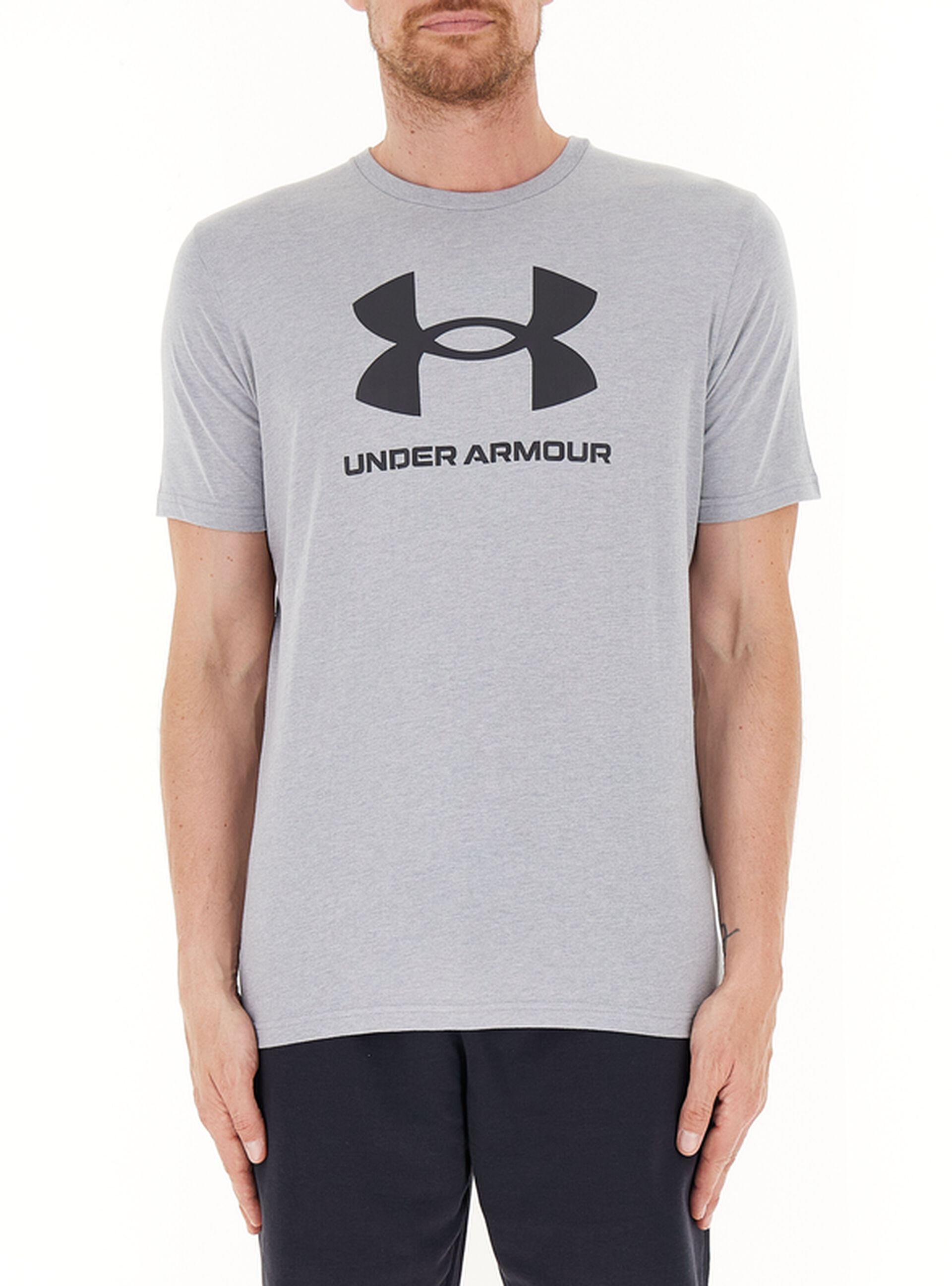 T-shirt con logo GRIGIO LG