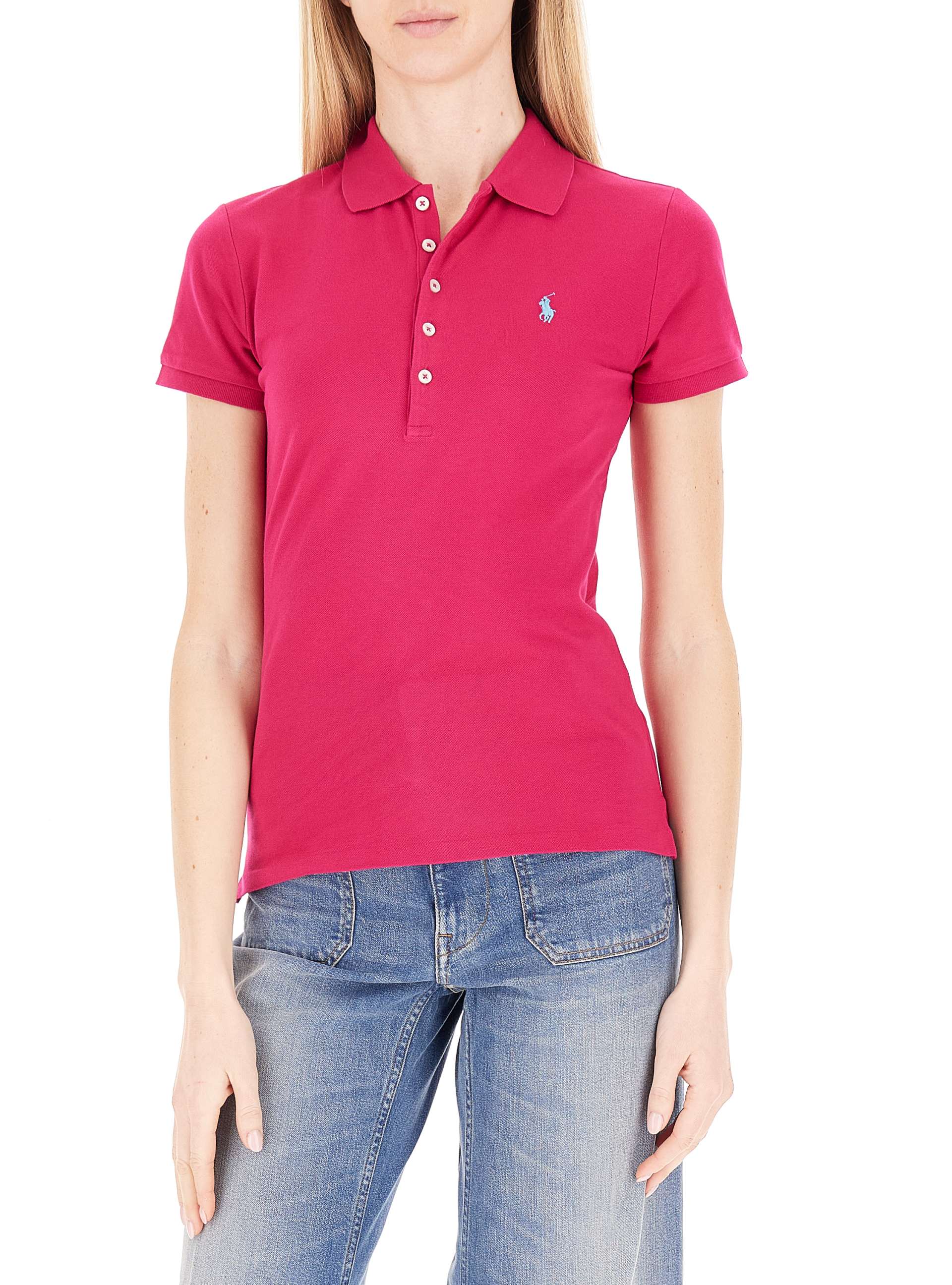 Polo maniche corte FUCSIA