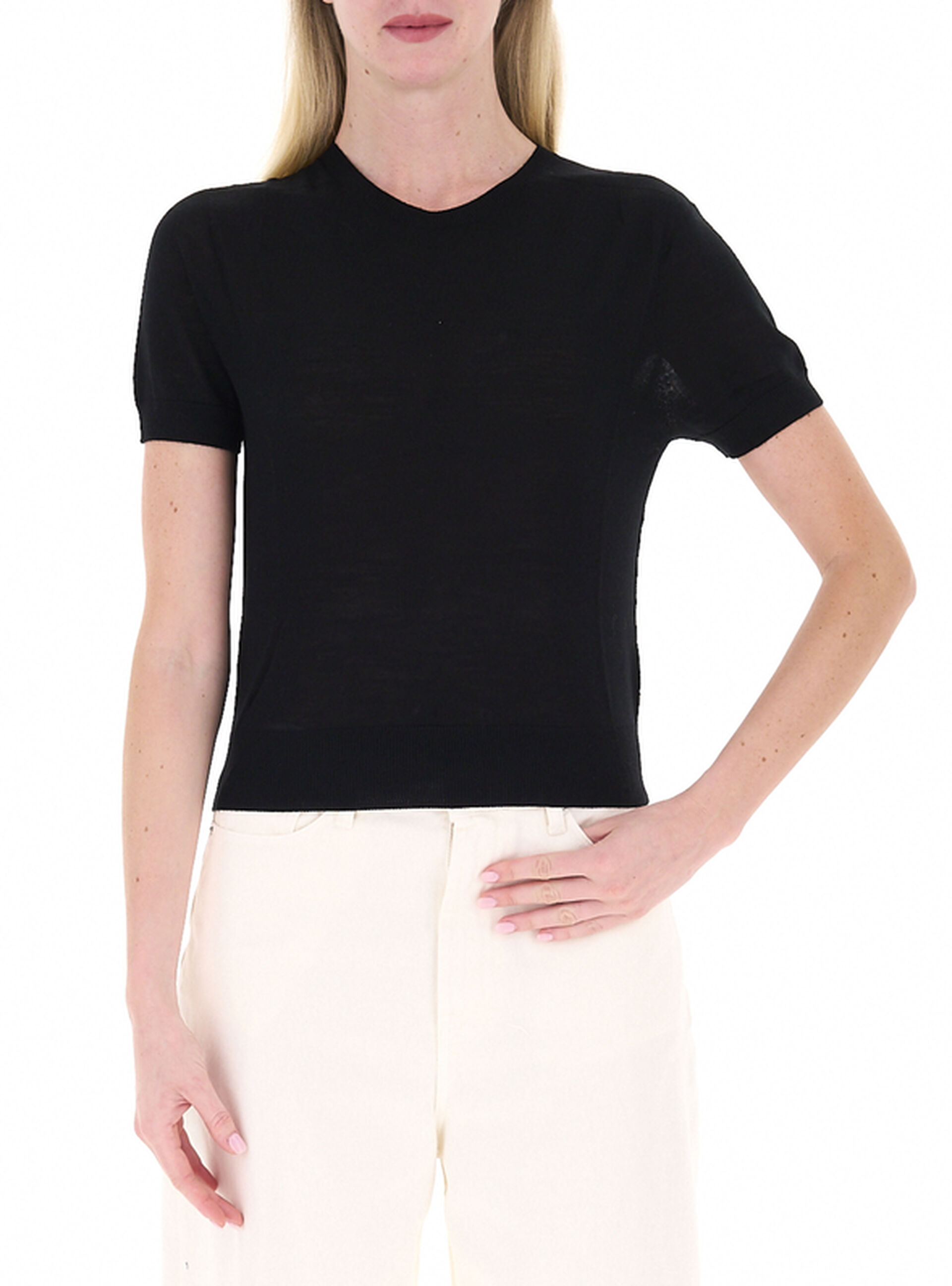 VICOLO Maglia in lana NERO S