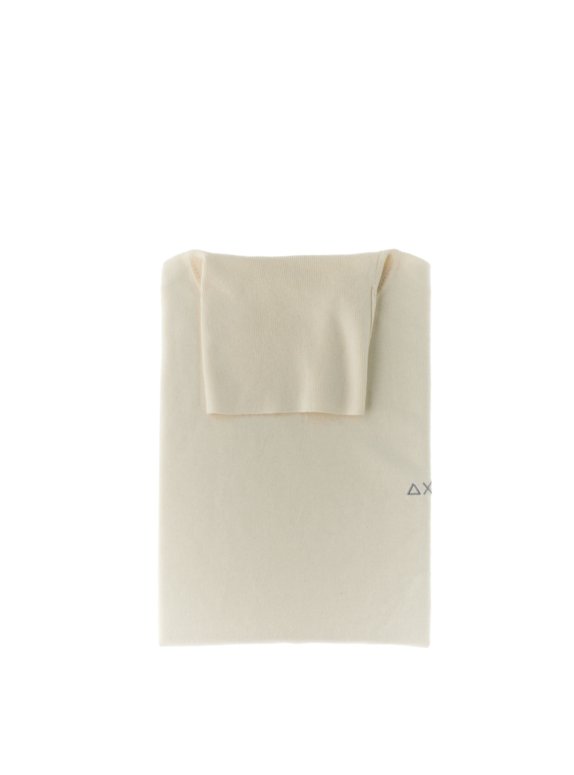 SUN68 Dolcevita lana cotone PANNA