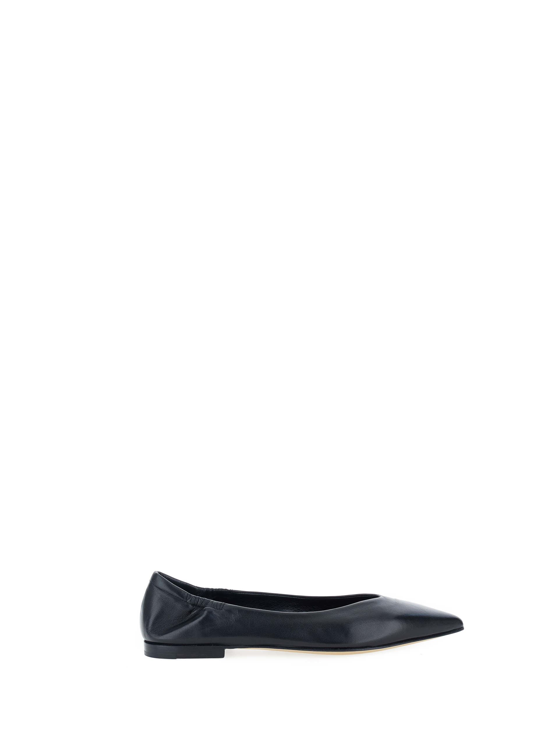 Ballerine in pelle NERO 35