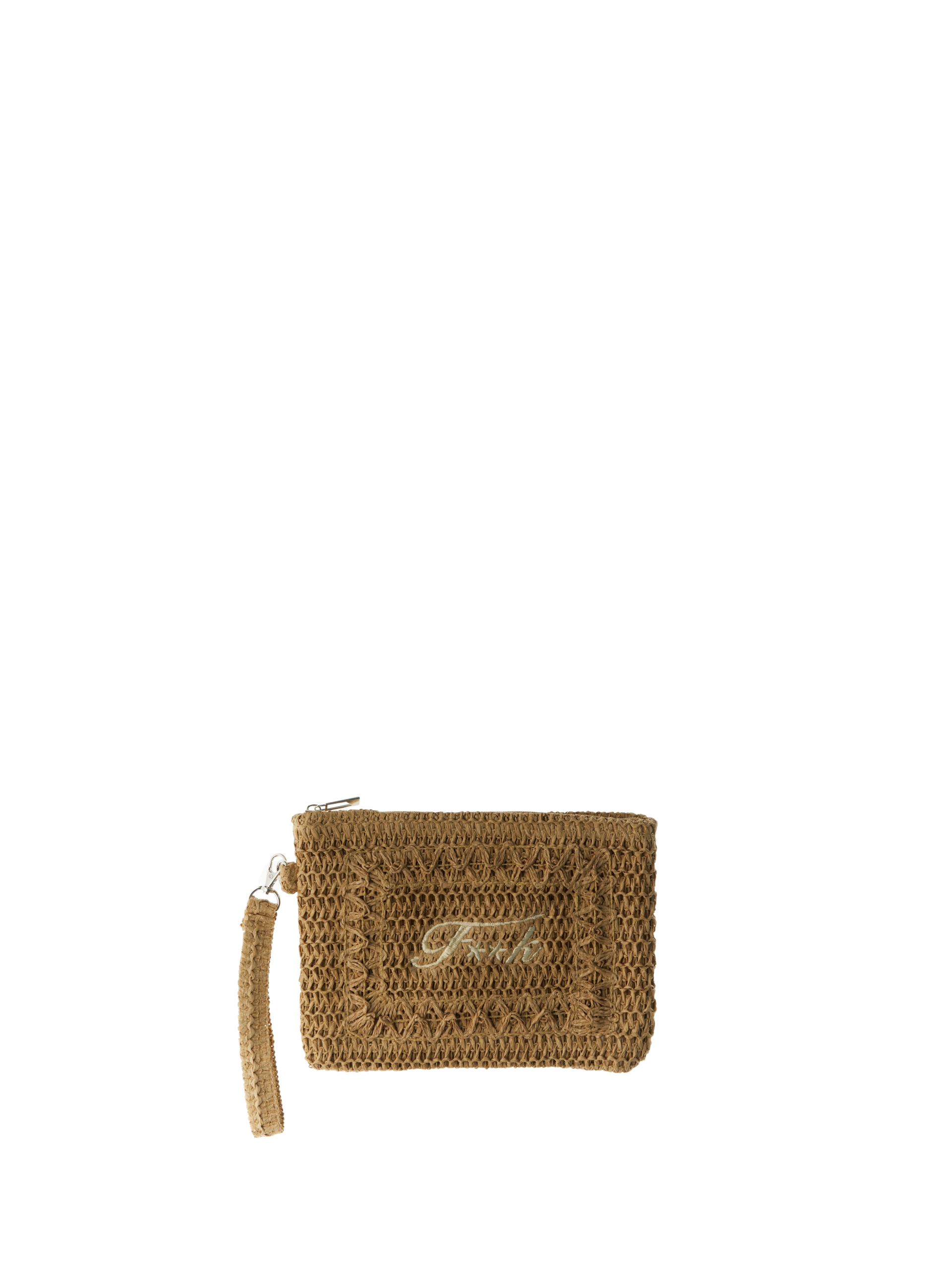 Pochette in rafia CAMMELLO UNICA