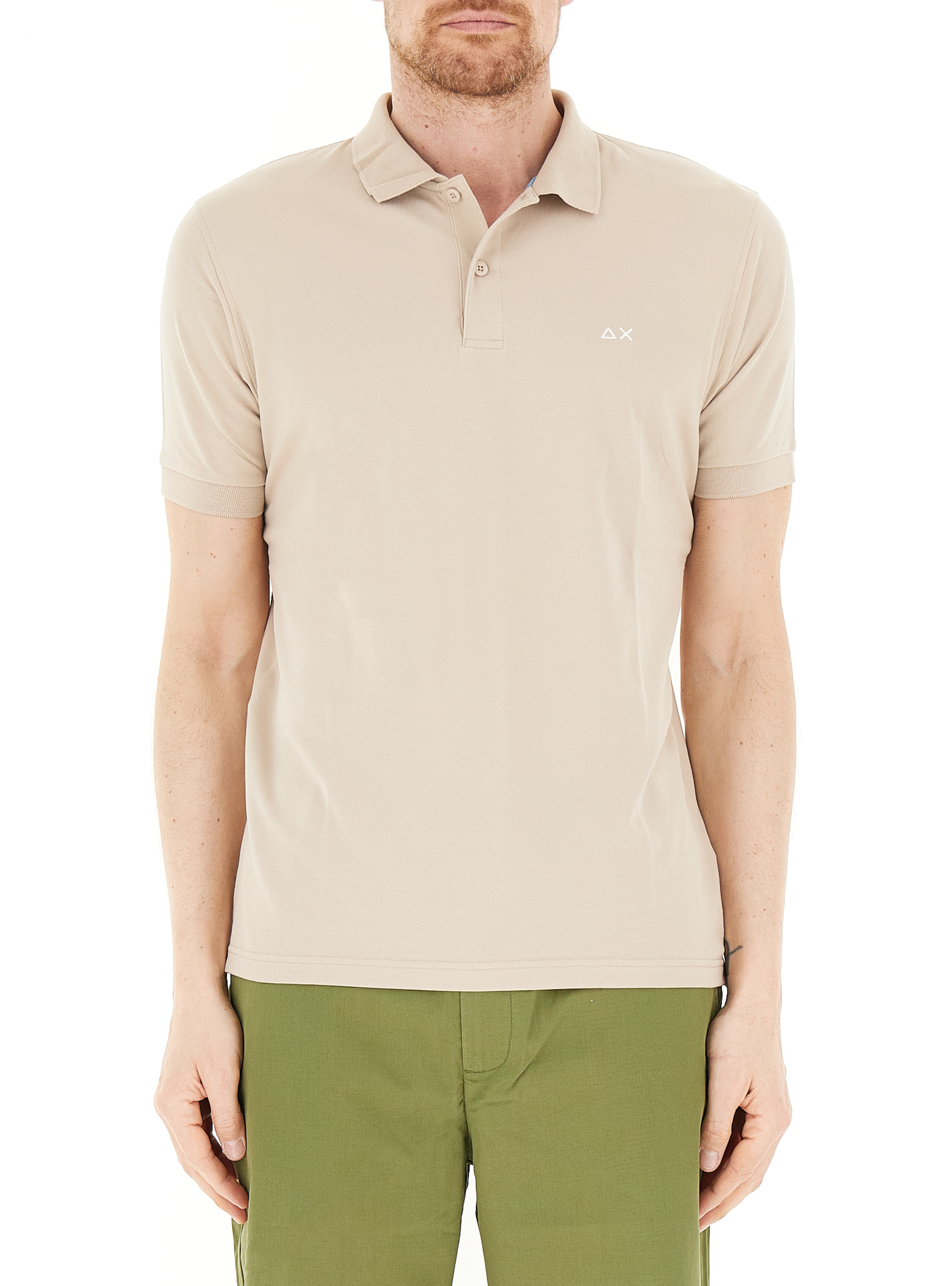 SUN68 Polo maniche corte BEIGE