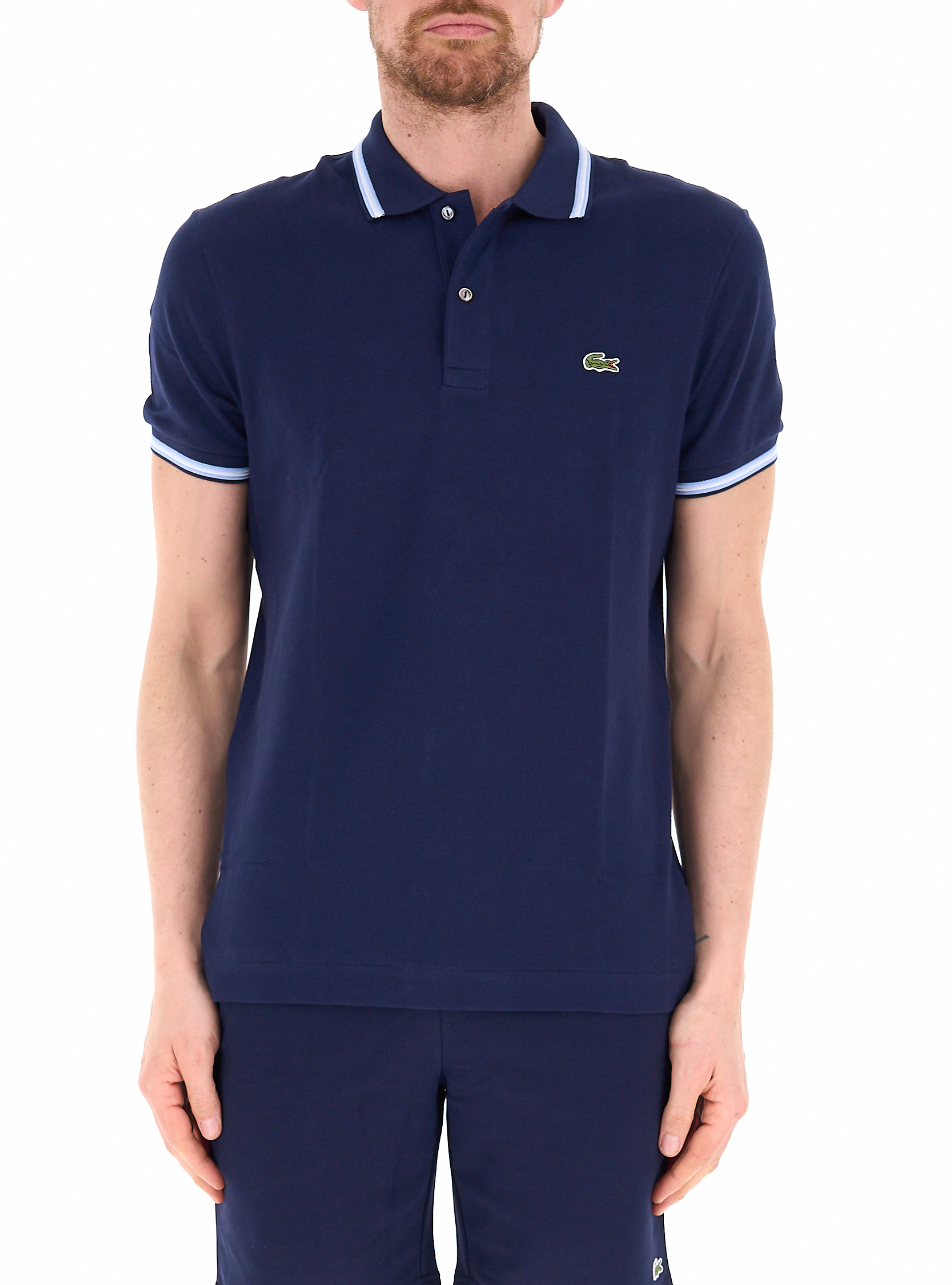 Lacoste Polo in cotone BLU NAVY