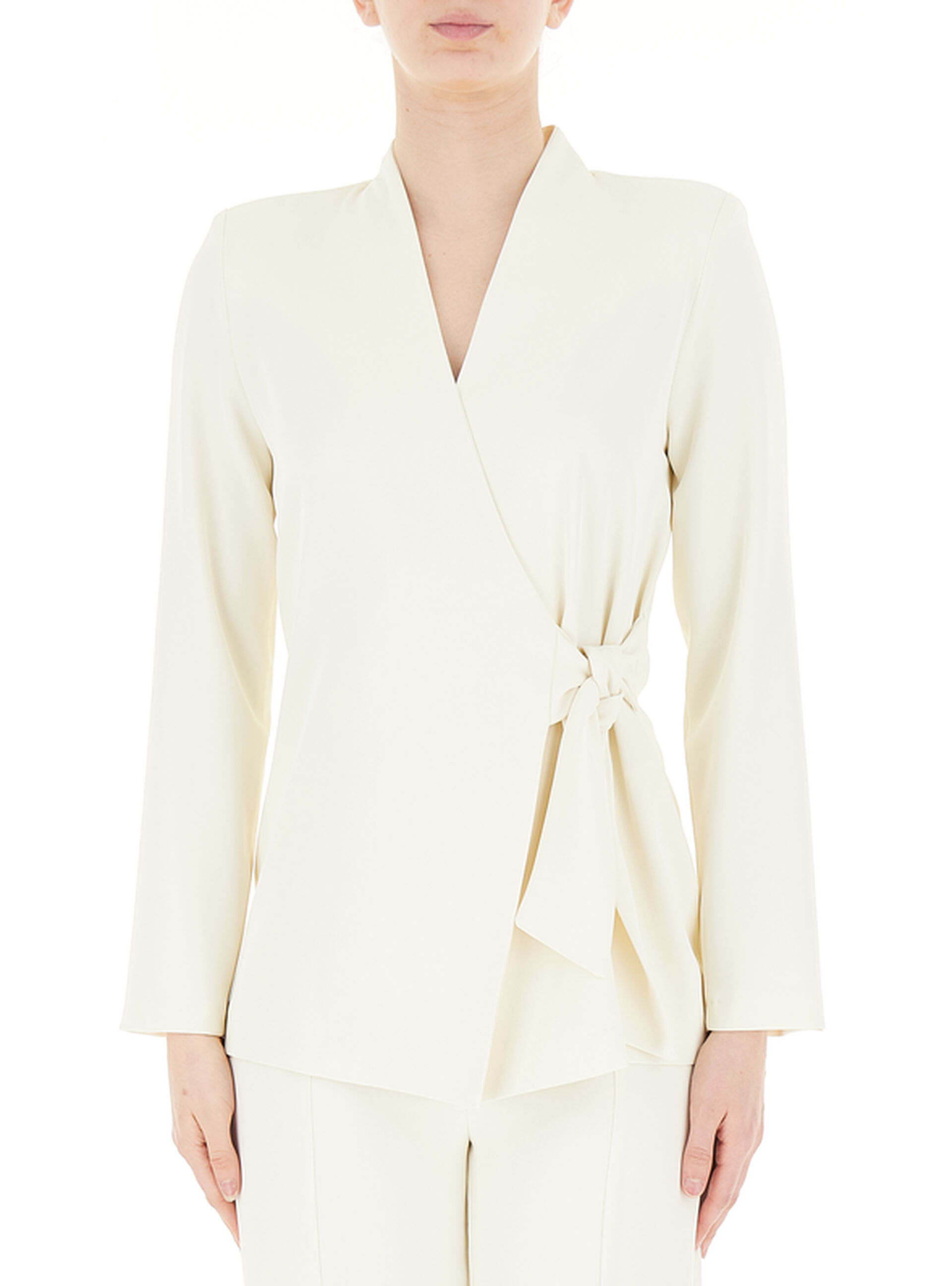 Blazer con fusciacca BIANCO
