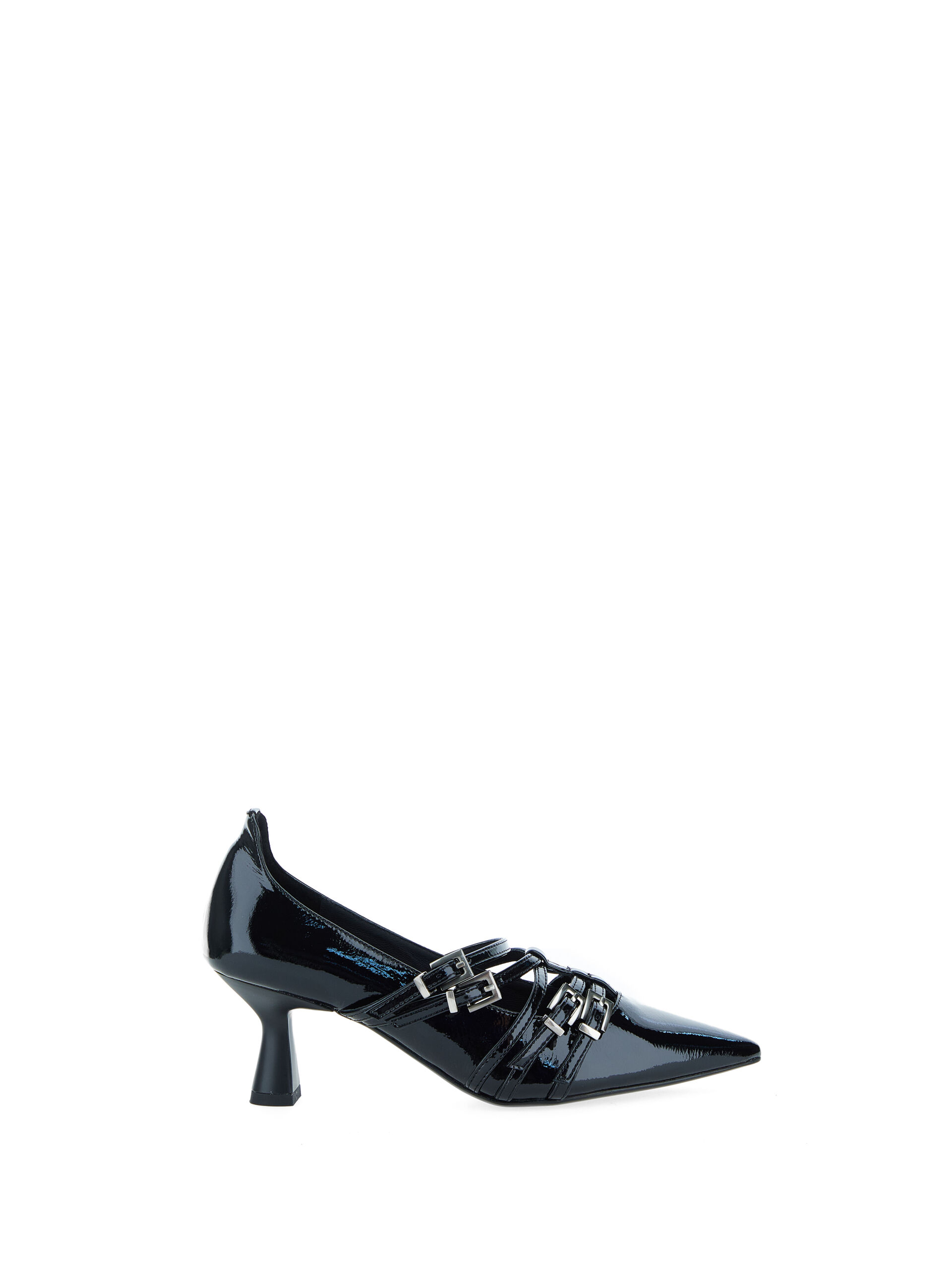 Décolleté in vernice NERO